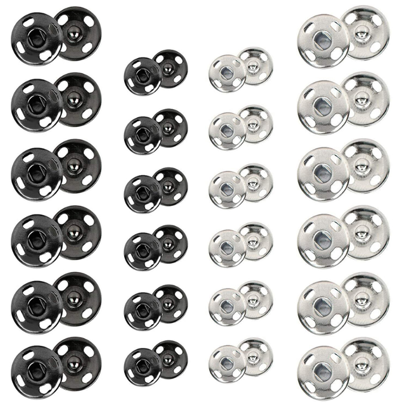 10/50 Set 8-10mm Metal Sew-on  - Iron On Stud Set recensione e prezzo