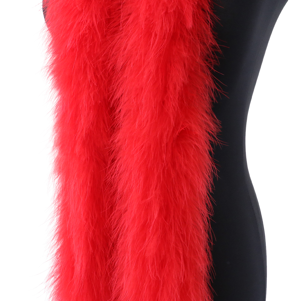 2M 50g Red Fluffy Turkey Marab - Feather Trim Marabou recensione e prezzo