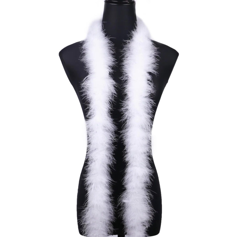 2 Meter Marabou Feather Boa Fa - Feather Trim Marabou recensione e prezzo