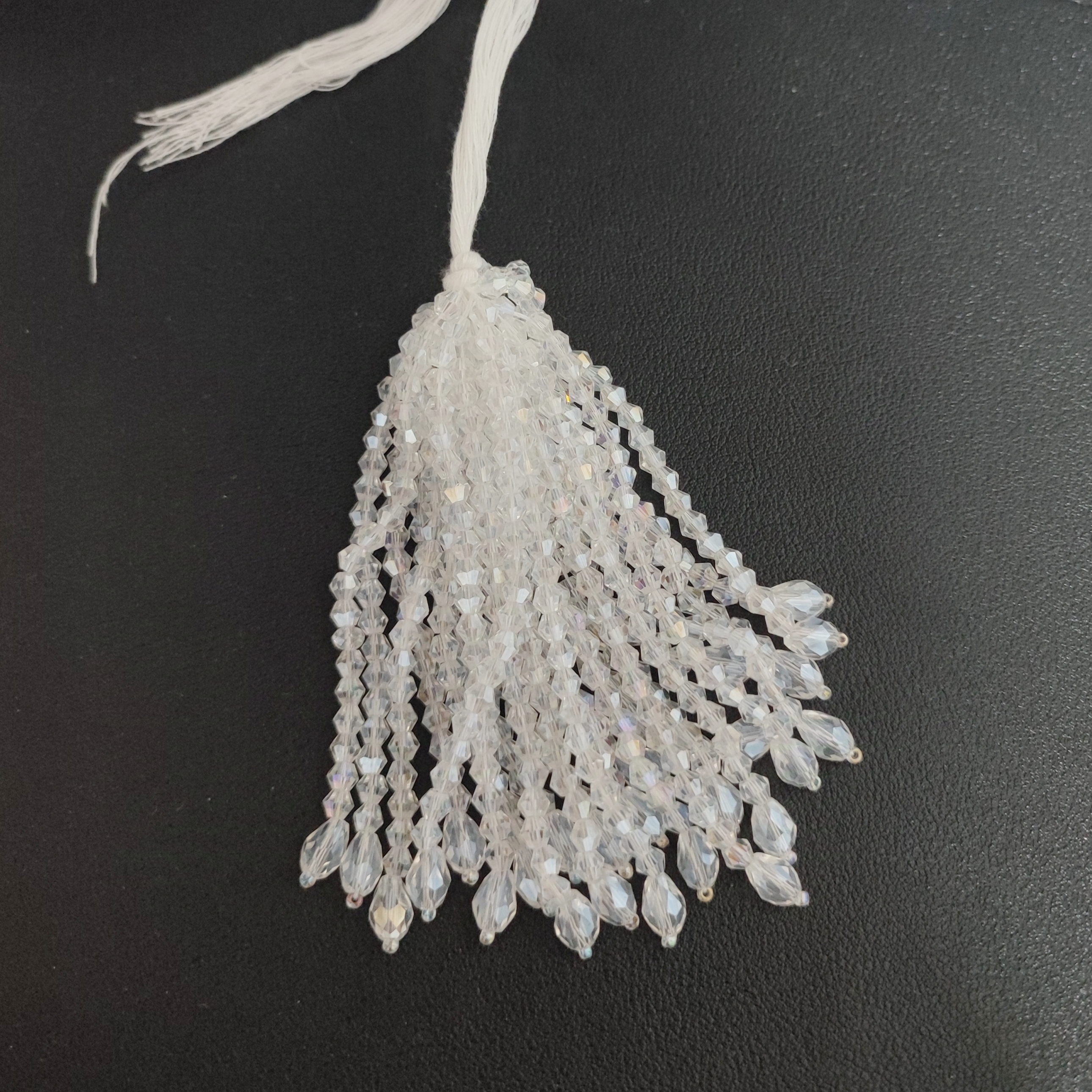 8.5cm Wide Individual Crystal  - Beaded Trim Fringe recensione e prezzo