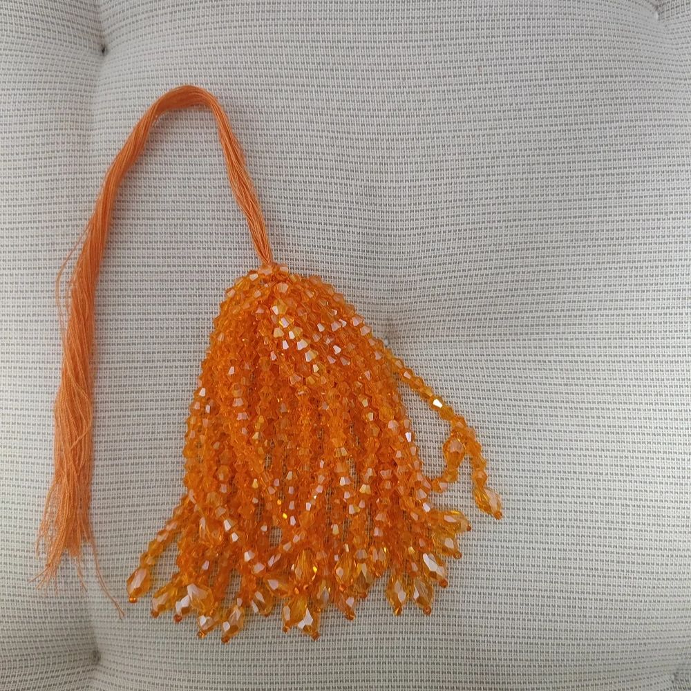 8.5cm Wide Individual Crystal  - Beaded Trim Fringe recensione e prezzo