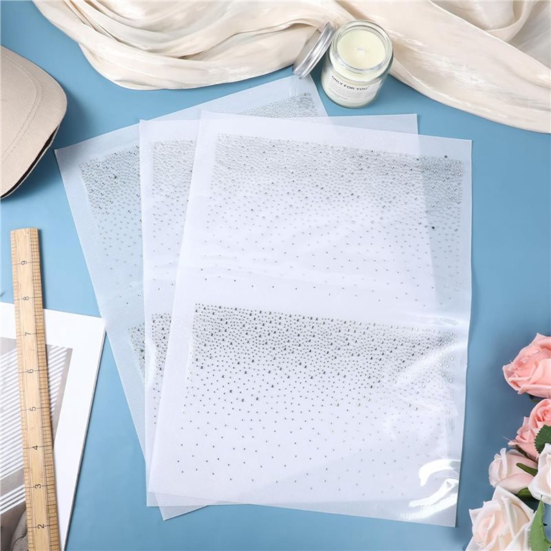 18 Sheets Iron On Rhinestone T - Hotfix Rhinestone Sheet recensione e prezzo