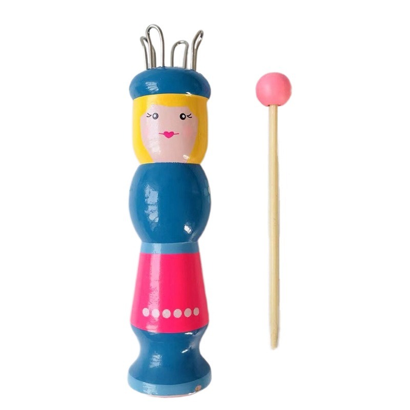 Wooden Doll French Knitter Kid - Pom Pom Maker Tool recensione e prezzo