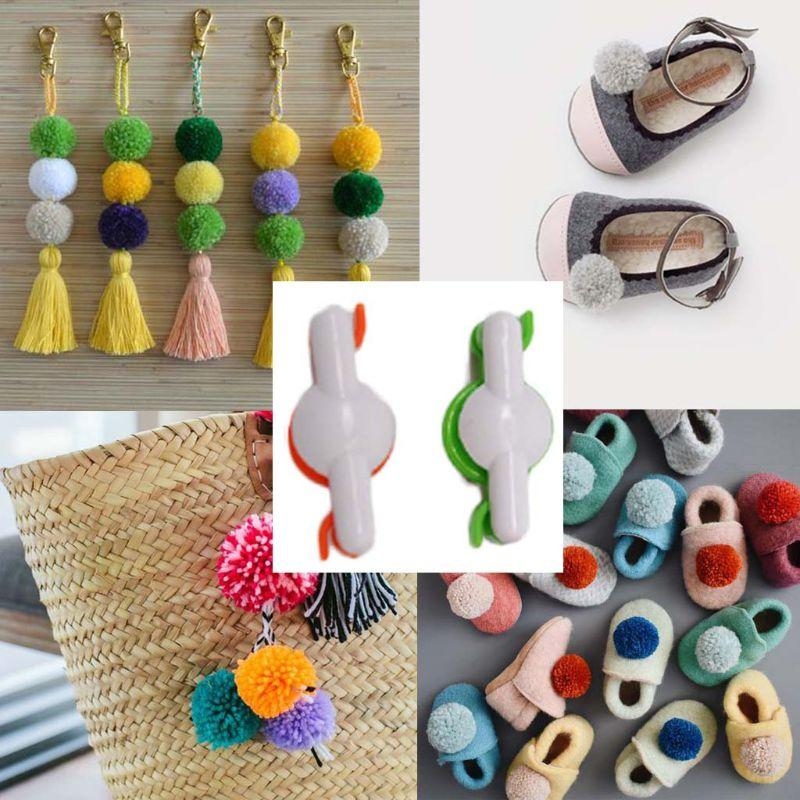 D8KF 2pcs Pom-Pom Maker for Fl - Pom Pom Maker Tool recensione e prezzo