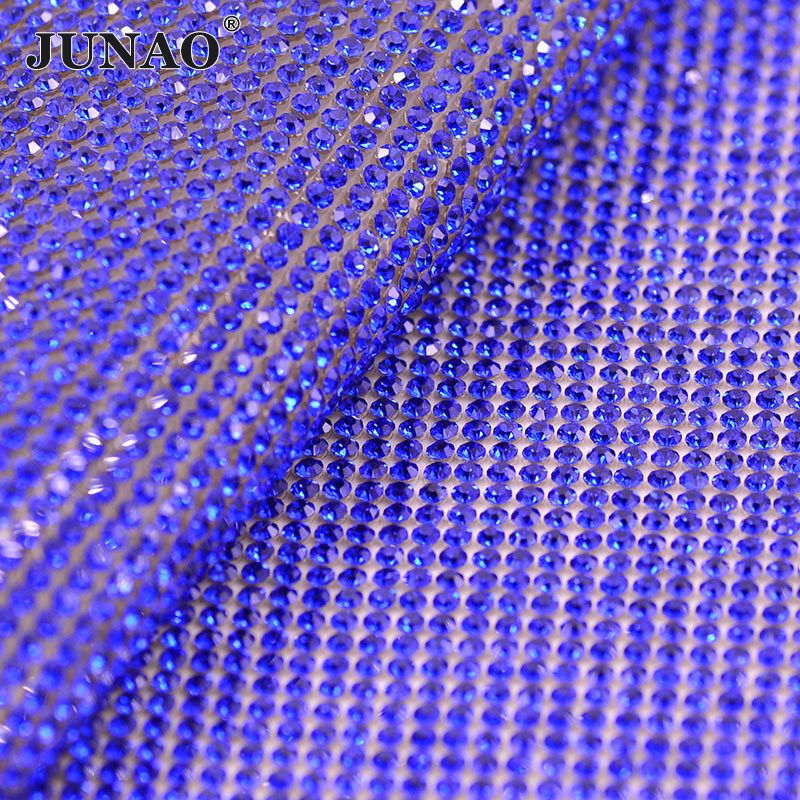 JUNAO 24x40cm Light Peach Self - Hotfix Rhinestone Sheet recensione e prezzo