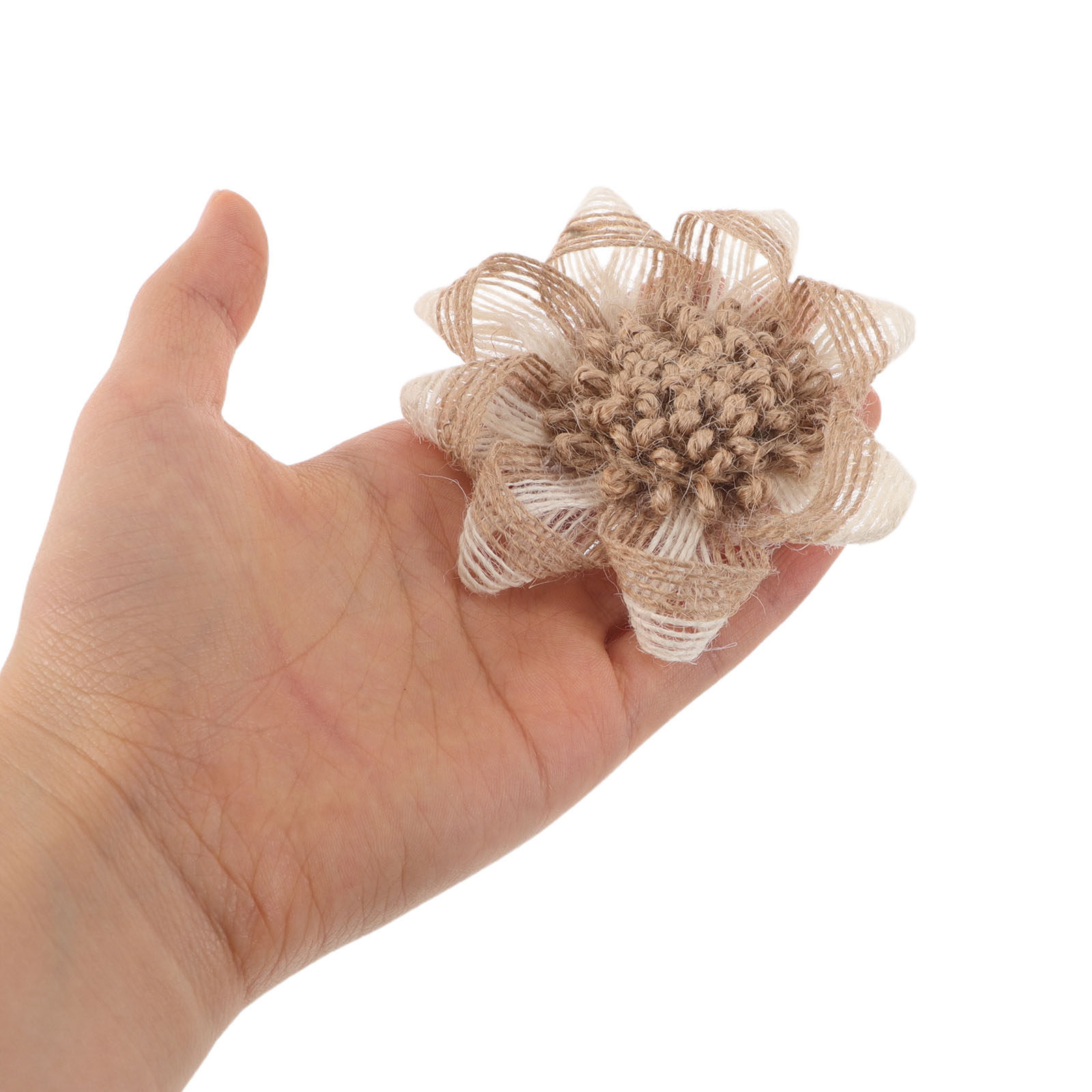9Pcs Craft Flowers Burlap: Vin - Craft Embellishment recensione e prezzo