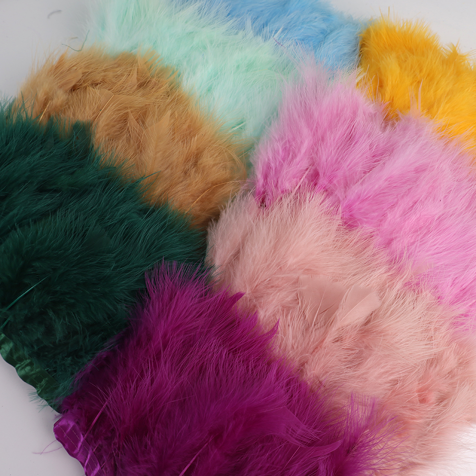 10 Meters Natural Turkey Marab - Feather Trim Marabou recensione e prezzo