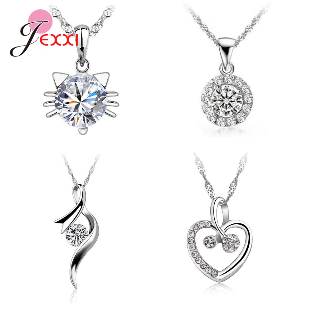 4pcs/Lot 925 Sterling Silver J - Pearl Trim Chain recensione e prezzo