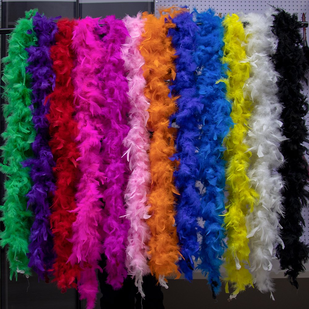 2 Meters Turkey feathers boa 3 - Feather Trim Marabou recensione e prezzo