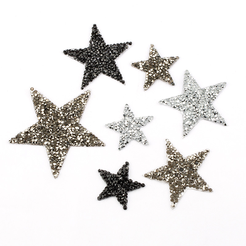 4/6/8cm Hotfix Jet Hematite St - Hotfix Rhinestone Sheet recensione e prezzo
