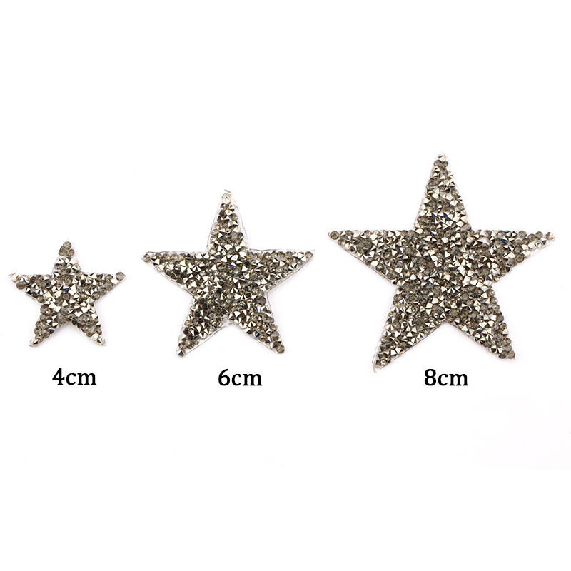 4/6/8cm Hotfix Jet Hematite St - Hotfix Rhinestone Sheet recensione e prezzo