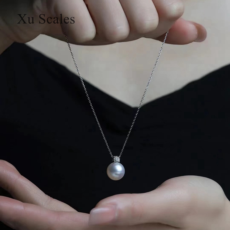 Natural Pearl Pendant 9-11mm S - Pearl Trim Chain recensione e prezzo