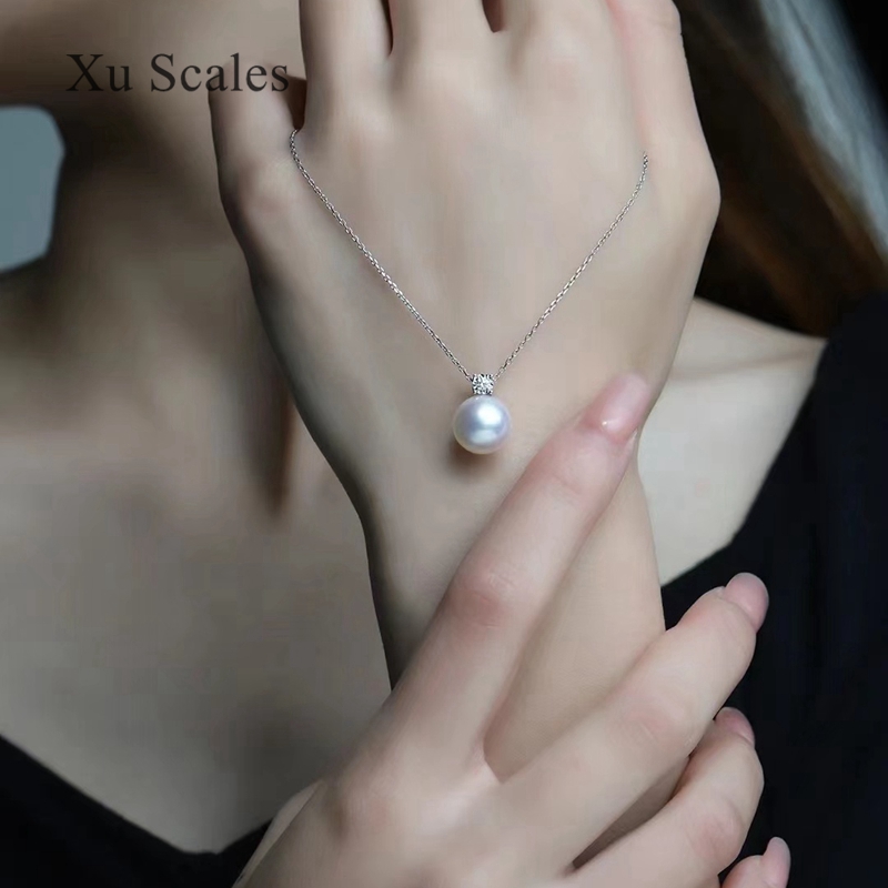 Natural Pearl Pendant 9-11mm S - Pearl Trim Chain recensione e prezzo