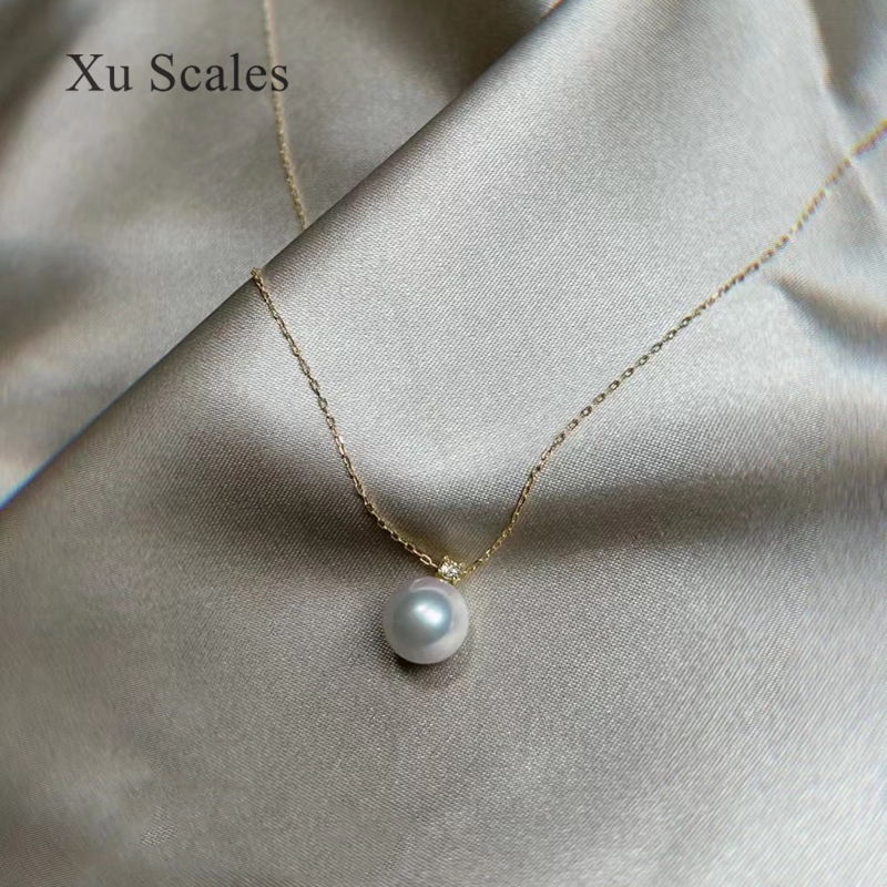 Natural Pearl Pendant 9-11mm S - Pearl Trim Chain recensione e prezzo