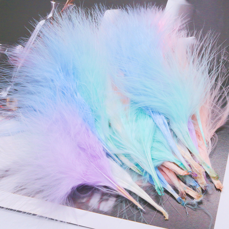 8-12cm Colored Plumas Natural  - Feather Trim Marabou recensione e prezzo