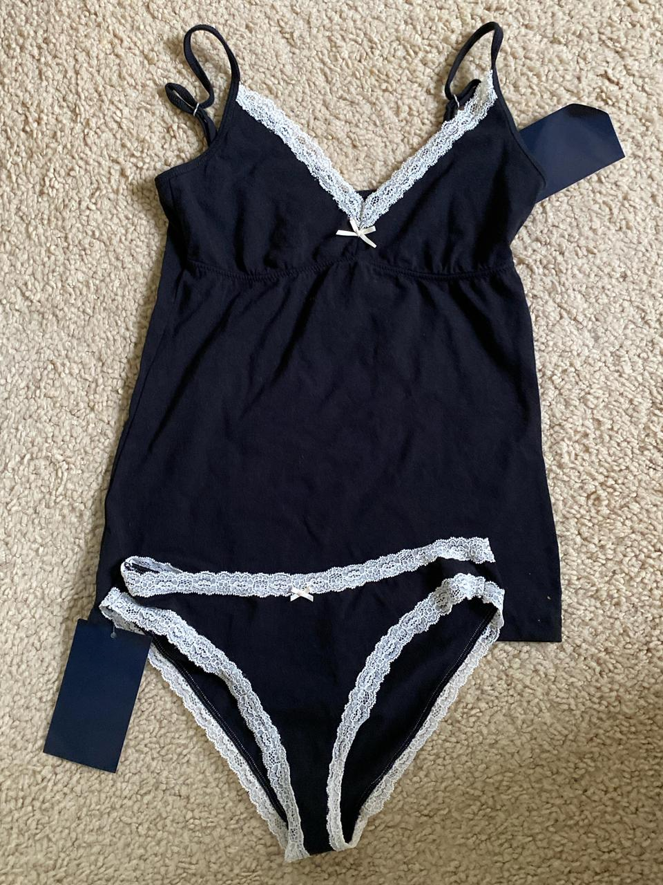 Lace Trim Bow Tank Panties Paj - Elastic Lace Trim recensione e prezzo