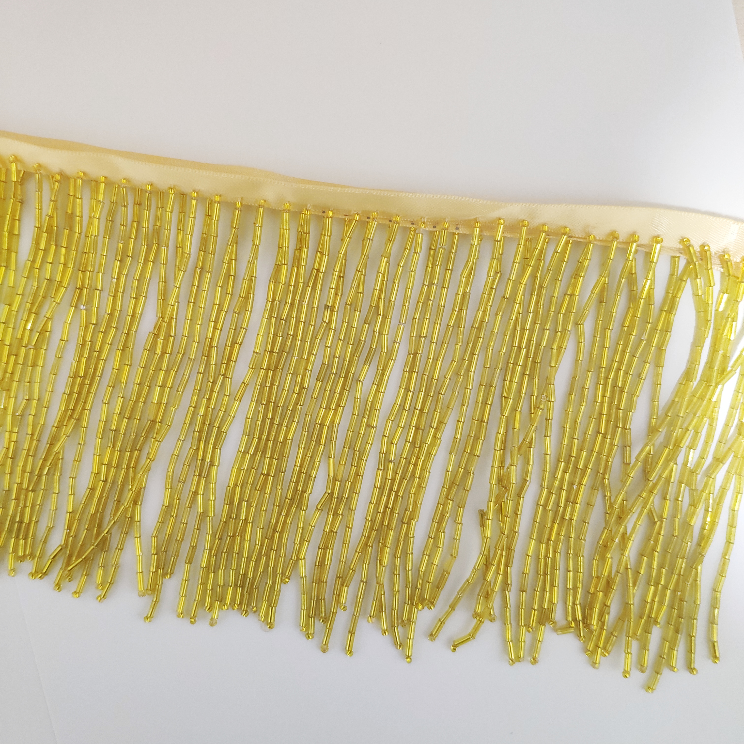 10cm Wide All Bugle Beads Bead - Beaded Trim Fringe recensione e prezzo