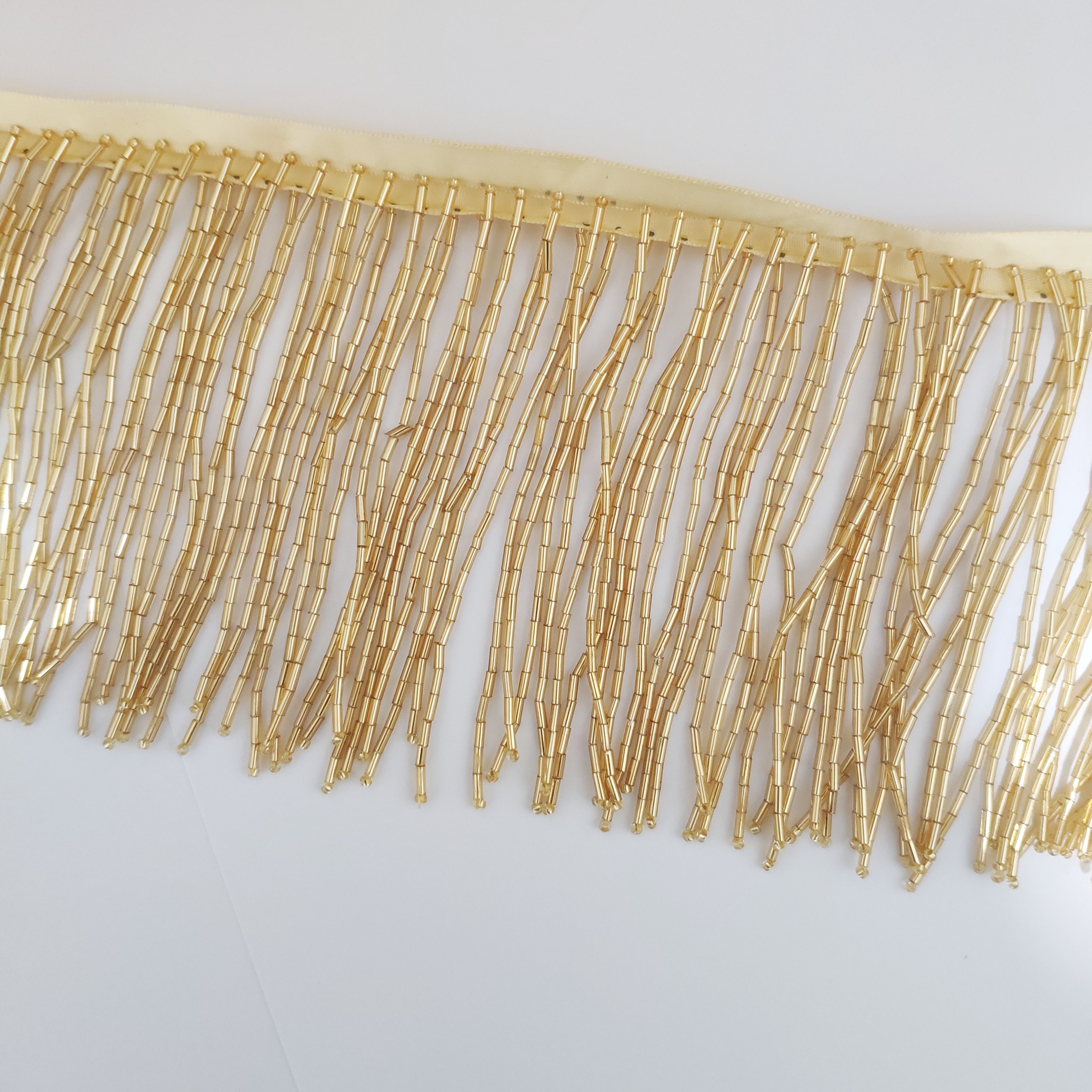 10cm Wide All Bugle Beads Bead - Beaded Trim Fringe recensione e prezzo