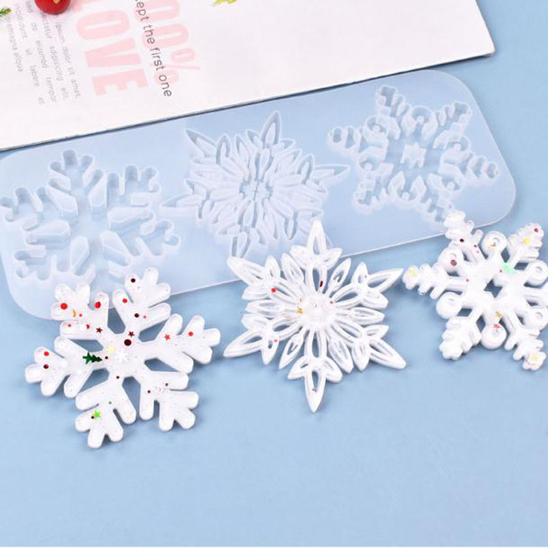 Christmas Hollow Snowflake Orn - Christmas Craft Embellishment recensione e prezzo