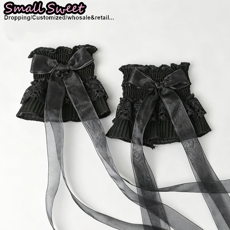 Women Y2K Yami Kawaii Girl Lac - Lace Ribbon Trim recensione e prezzo
