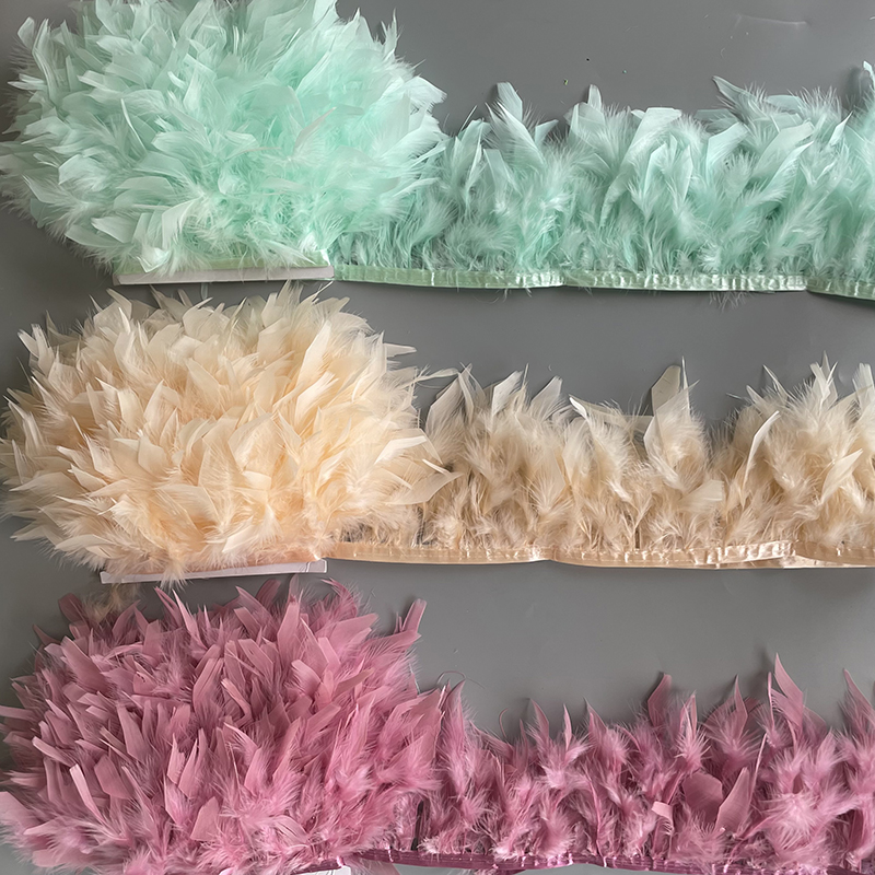 10-15cm Marabou Feathers Trim  - Feather Trim Marabou recensione e prezzo
