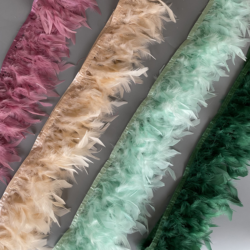10-15cm Marabou Feathers Trim  - Feather Trim Marabou recensione e prezzo