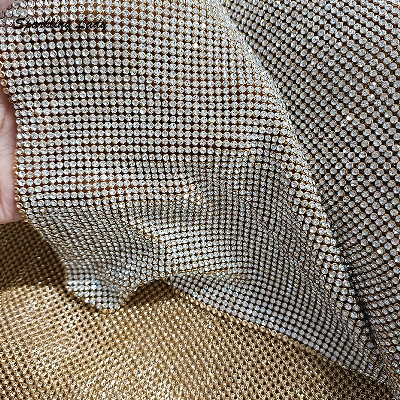2MM Silver Crystal Mesh Fabric - Crystal Mesh Fabric recensione e prezzo
