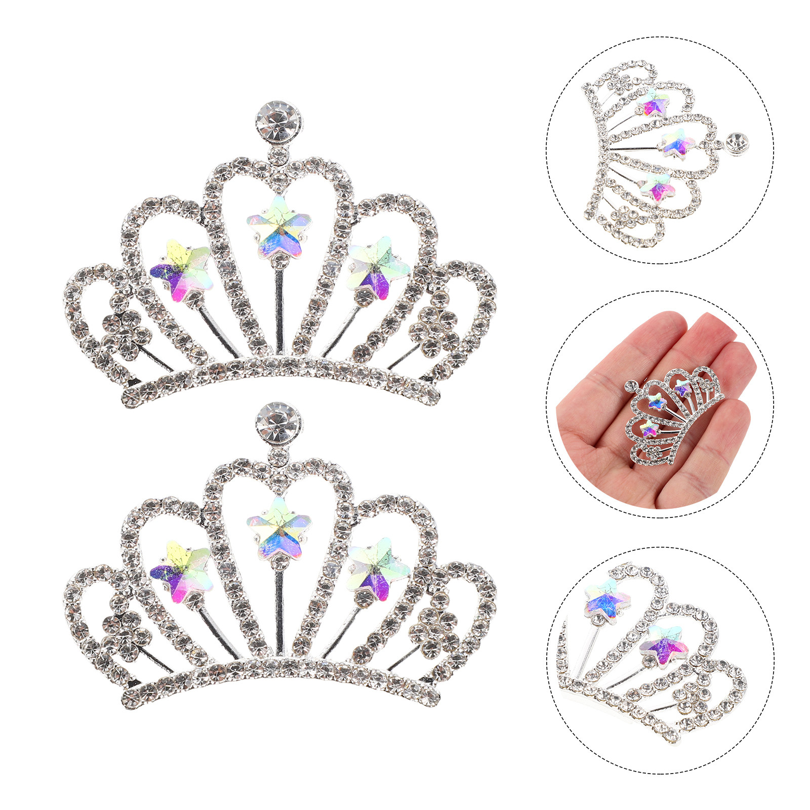10Pcs Rhinestone Crown Embelli - Embellish Craft recensione e prezzo