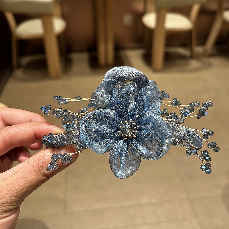Elegant Korean Hair Accessorie - Crystal Mesh Fabric recensione e prezzo