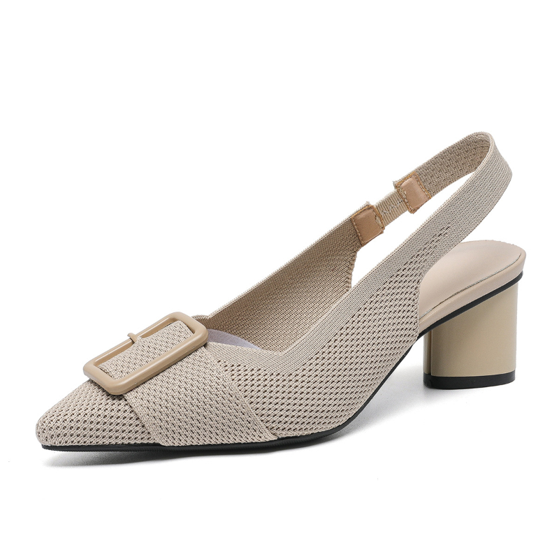 Womens Pointed Toe Knit Hollow - Embellish Knit recensione e prezzo