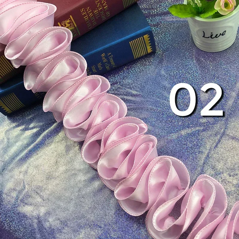 5Yards Pleated Ruffled Trim Sh - Lace Ribbon Trim recensione e prezzo